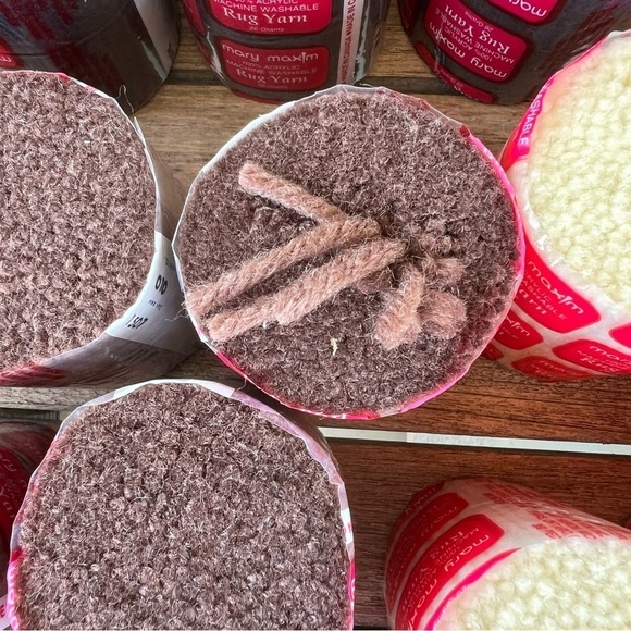 Y2K Mary Maxim Cats Silhouette Rug #2628 Latch Hook Kit 37.5”x26.5” INCOMPLETE - Picture 7 of 8